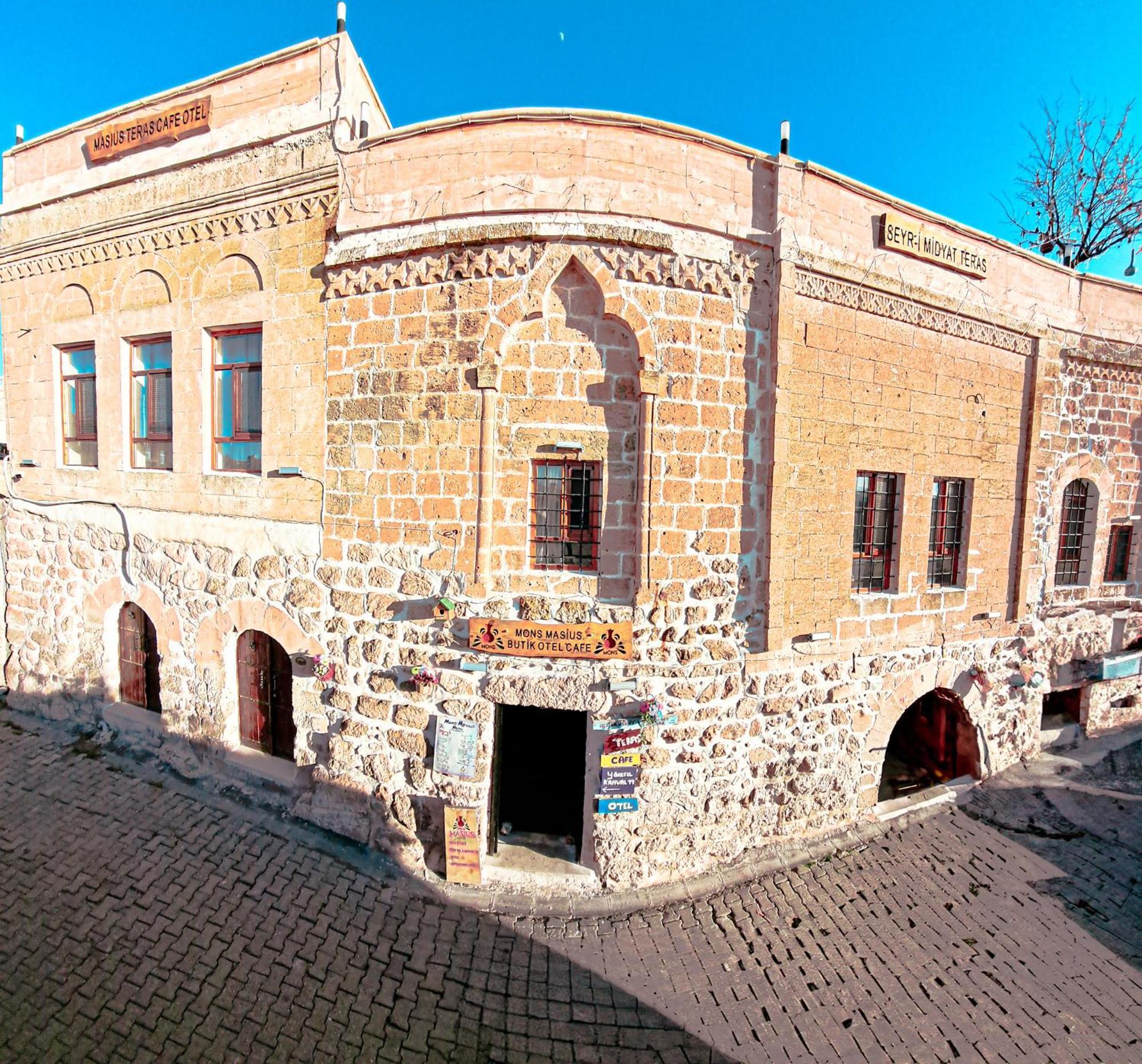 Mons Masius Hotel Teras Midyat Eksteriør billede